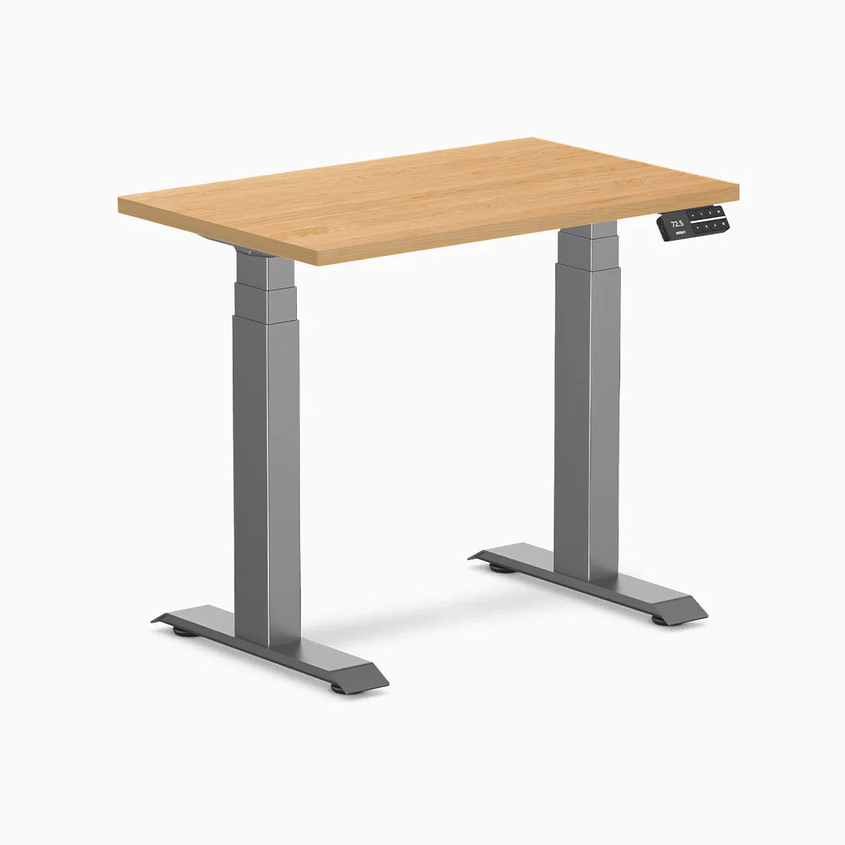 Desky Dual Mini Hardwood Sit Stand Desk