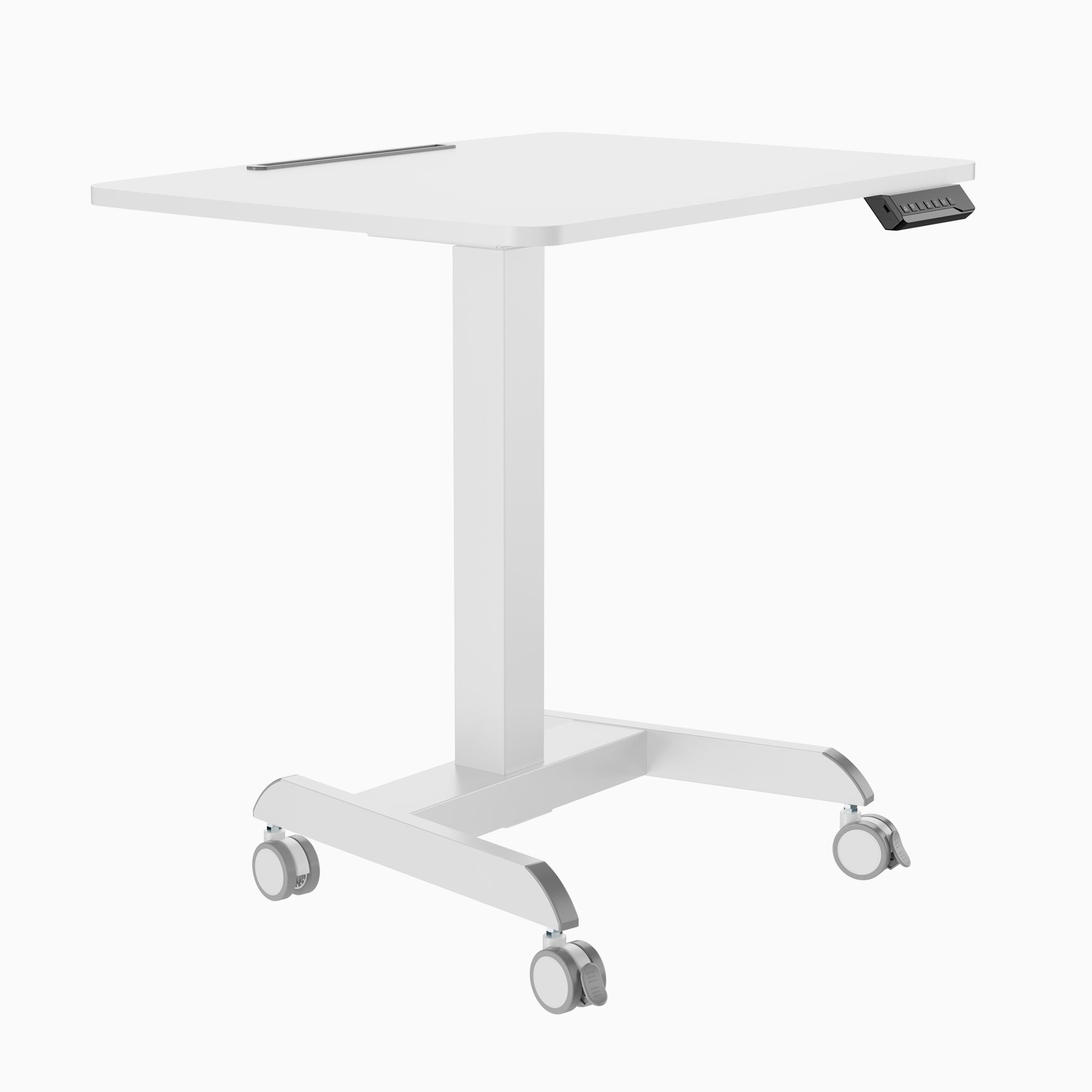 Desky Single Sit Stand Pedestal Desk