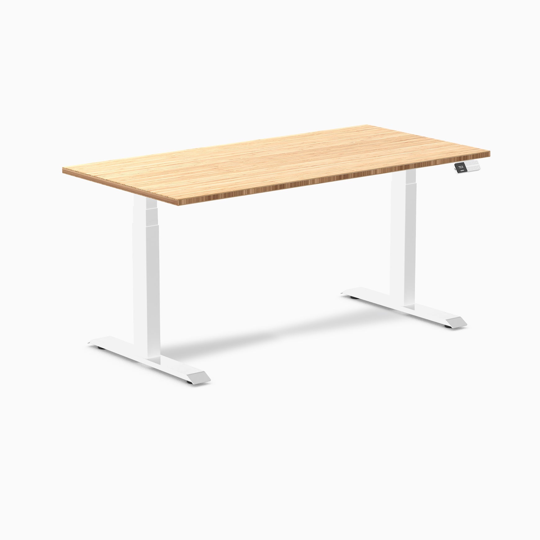 Desky Dual Bamboo Sit Stand Desk
