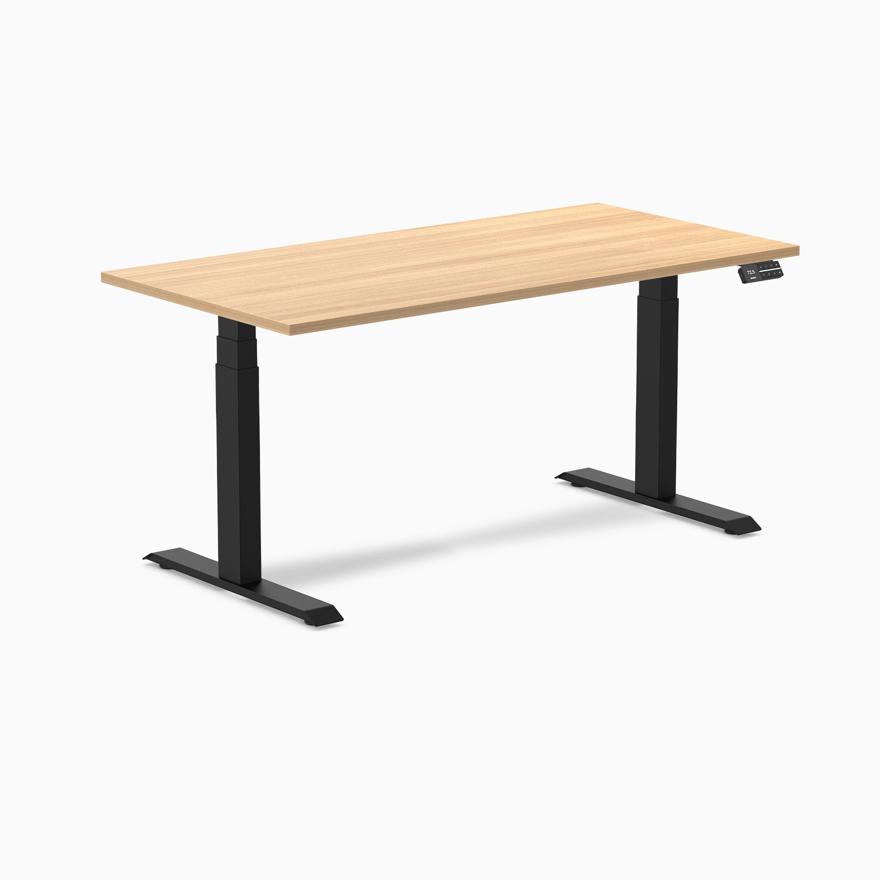 Desky Dual Laminate Sit Stand Desk